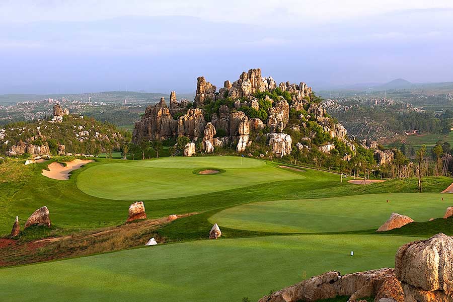 Stone Forest International Country Club - los campos de golf más bonitos del mundo