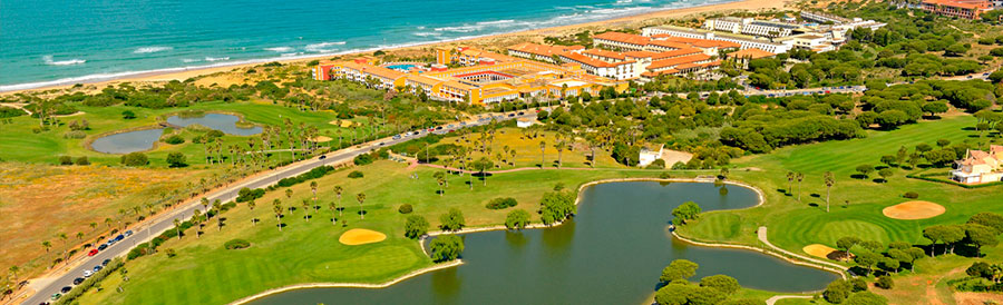 Real Novo Sancti Petri Golf Club a orillas del Océano Atlántico