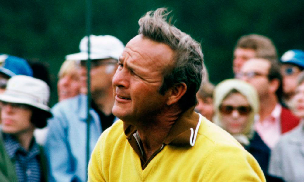Arnold Palmer se corona en 1973 en el PGA Tour