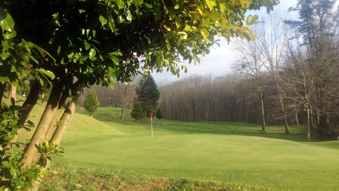 Hoyo inicial del Goiburu Golf Club