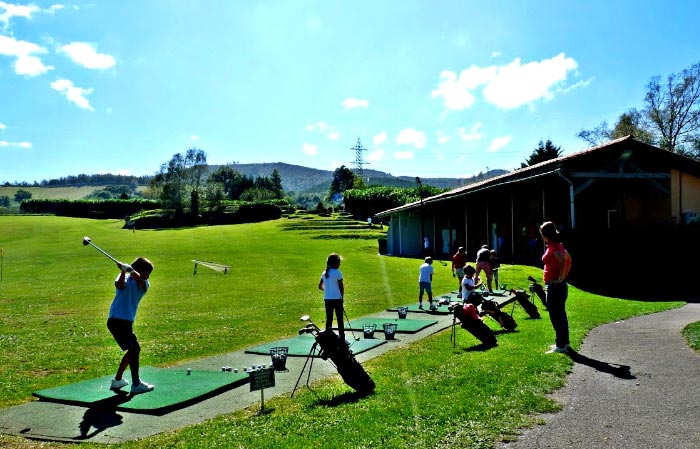 Zona de prácticas del Goiburu Golf Club