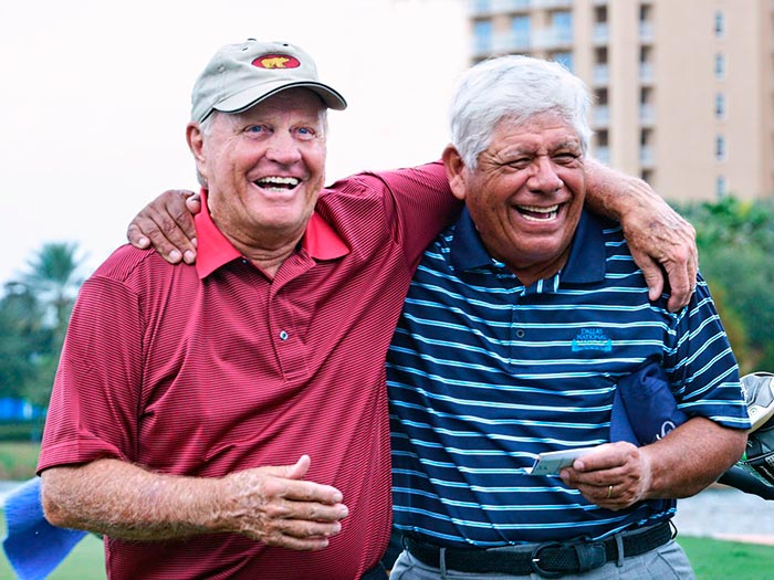 Jack Nicklaus y Lee Buck Trevino