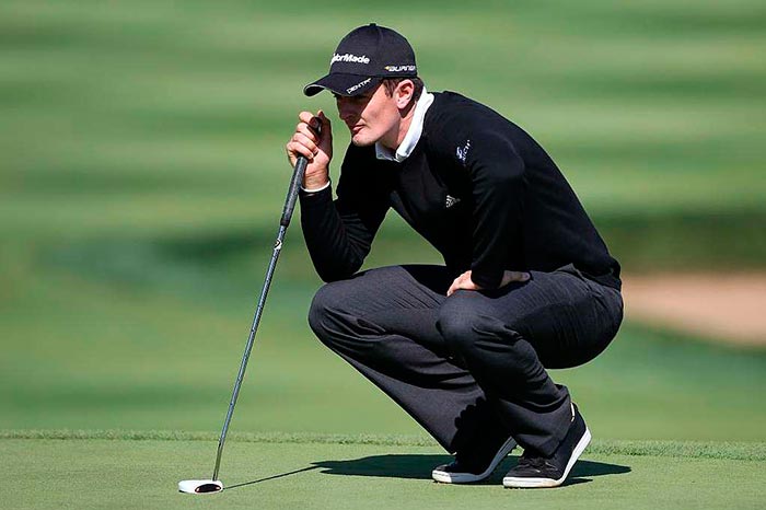 Justin Rose liderando el Campeonato BMW