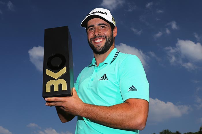 Adrián Otaegui en la Ryder Cup