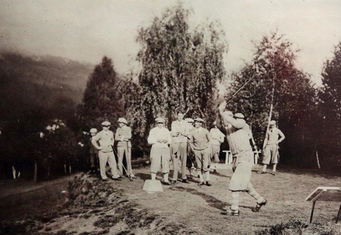 Abierto de Italia de golf - foto de archivo