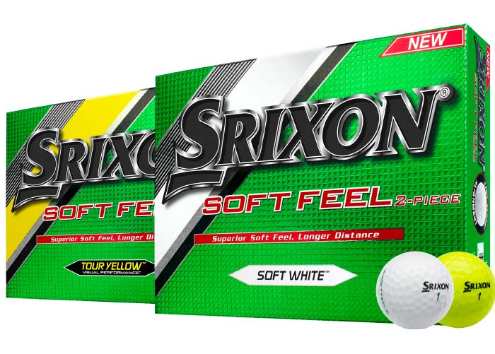 Srixon Soft Feel disponible en blanco y amarillo | MundoGolf.golf