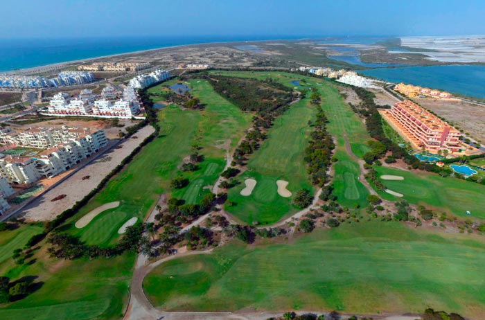 Vista aérea Club de Golf Playa Serena - Roquetas de Mar, Almería