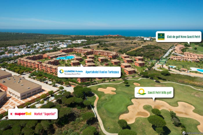 Hoteles cercanos al Sancti Petri Hills Golf