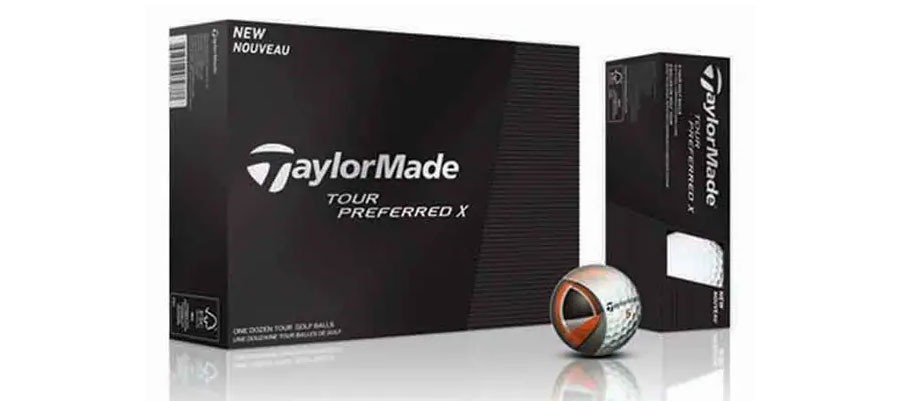 Bola de golf TaylorMade Tour Preferred X → MundoGolf.golf