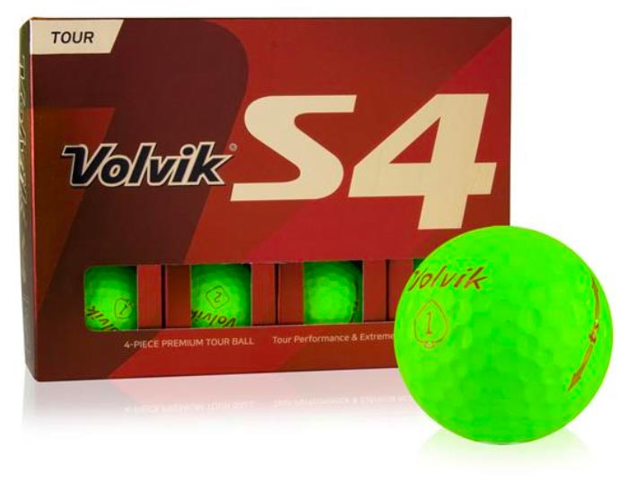 Bolas de golf Volvik Vivid S4 → MundoGolf.golf