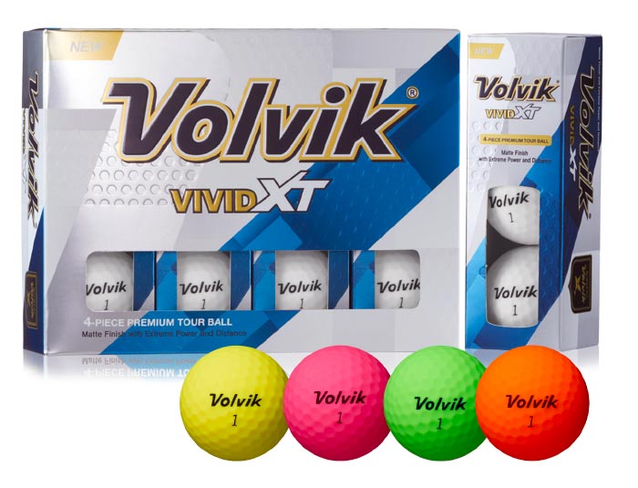 Bolas de golf Volvik Vivid XT → MundoGolf.golf