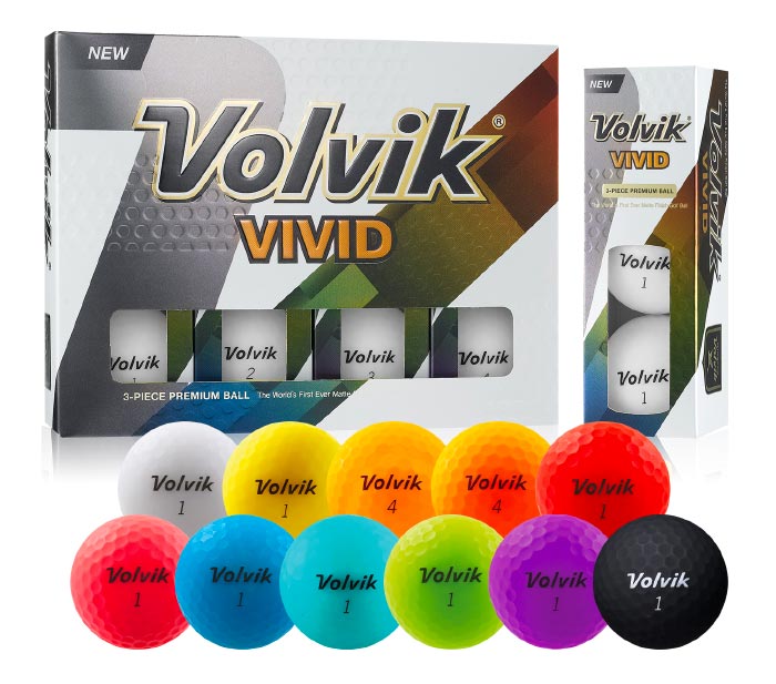 Bolas de golf Volvik Vivid → MundoGolf.golf