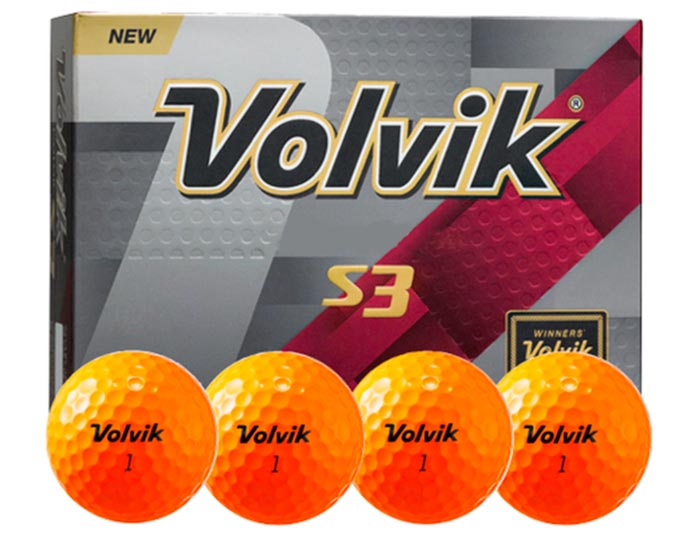 Bolas de golf Volvik S3 → MundoGolf.golf