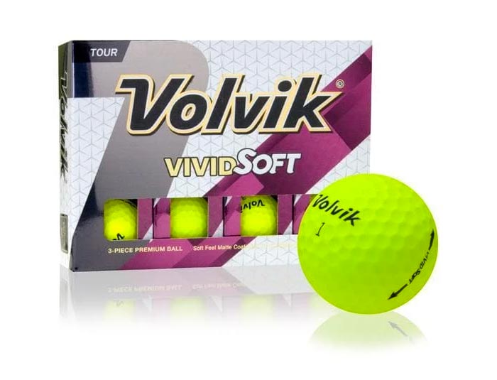 Bolas de golf Volvik Vivid Soft → MundoGolf.golf