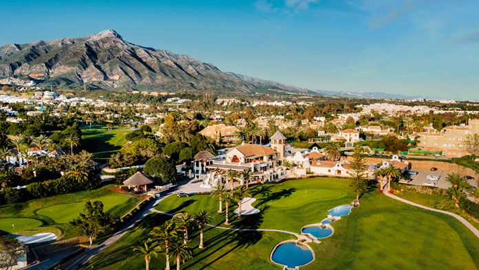 Espectacular vista aerea del Club de Golf los Naranjos